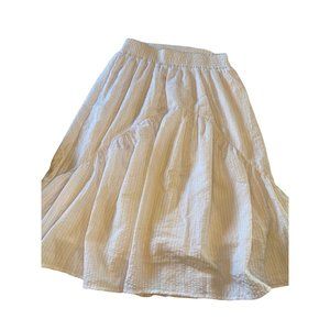 Coco Blanc Girls Long White Skirt 18